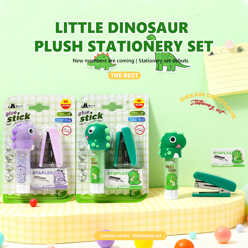 Dinosaur Stapler Set