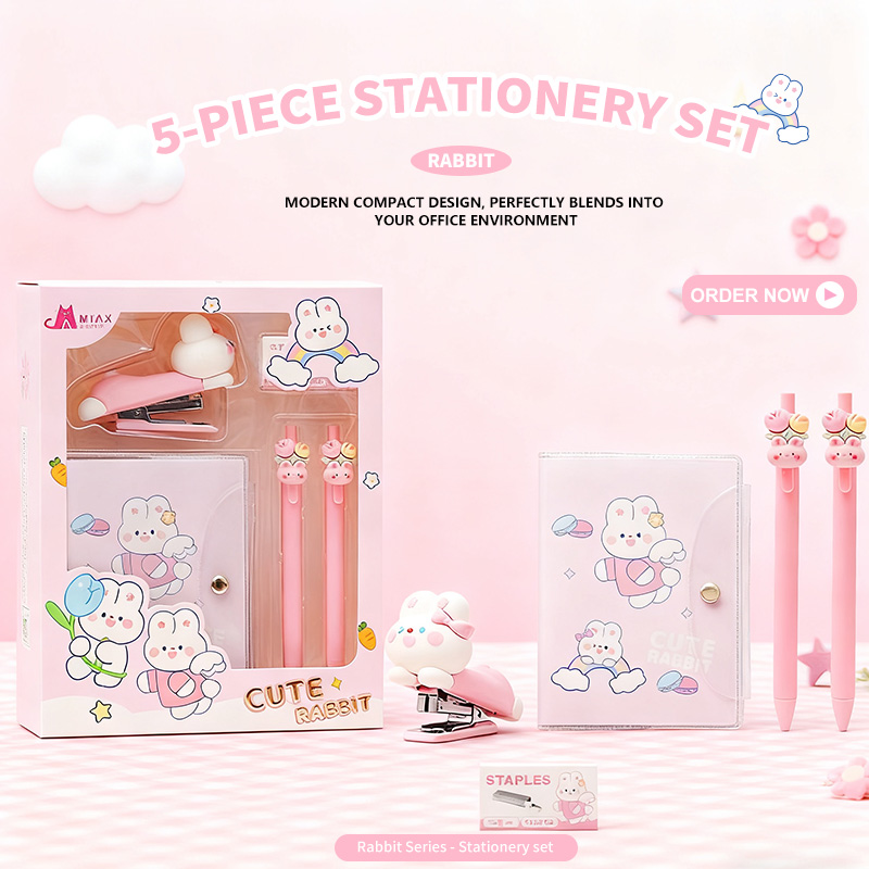 Little Rabbit Stationery Set