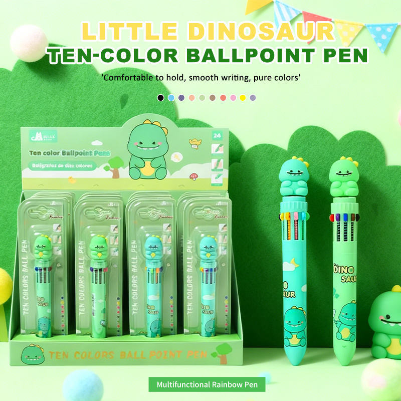 Dinosaur Ten Color Pen
