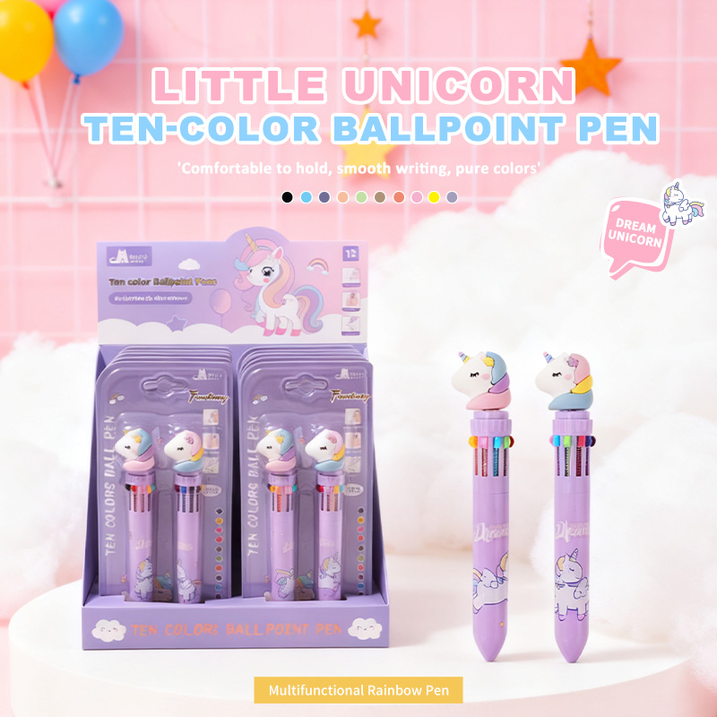 Unicorn Ten Color Pen