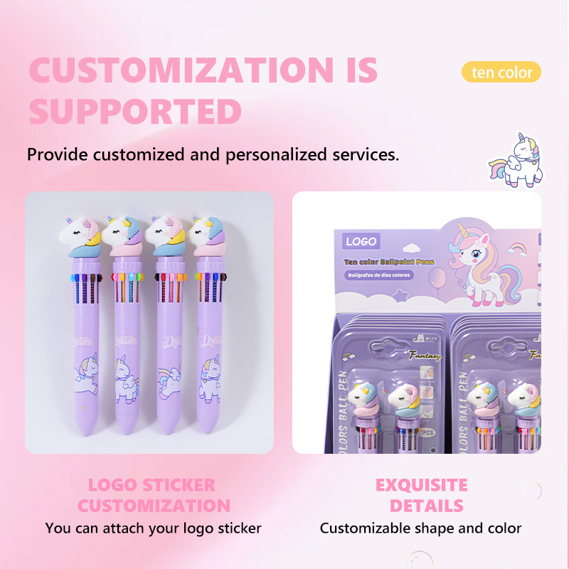 Unicorn Ten Color Pen