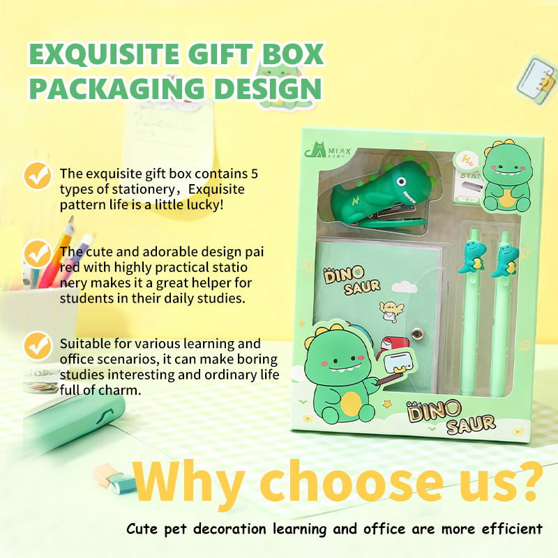 Dinosaur Stationery Set