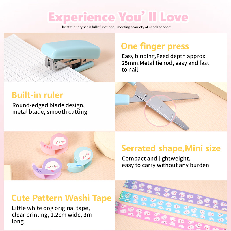 Cartoon Stationery Set