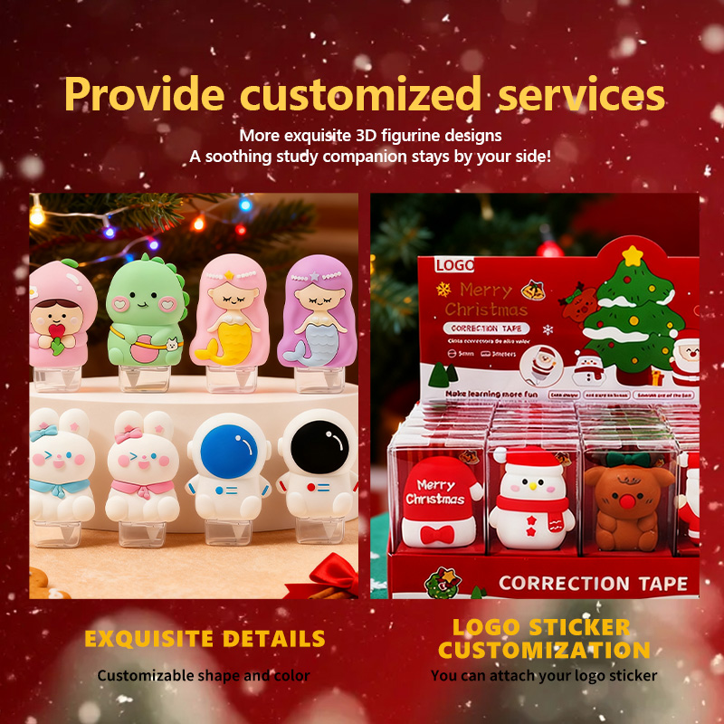 Christmas correction tape