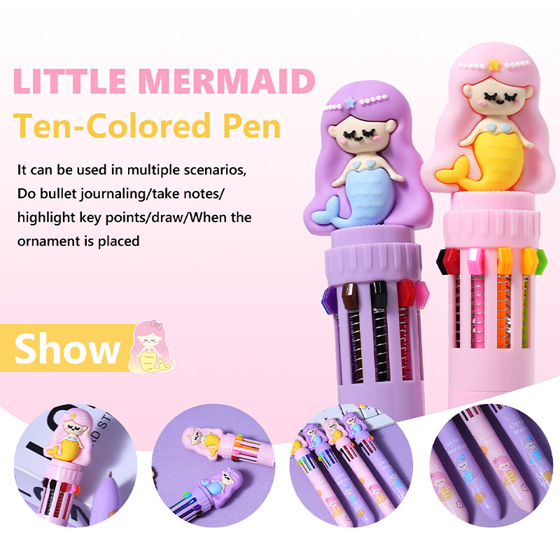 Mermaid Ten Color Pen