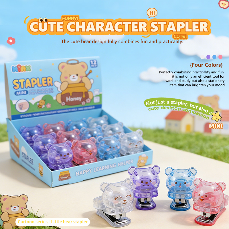 Transparent Bear Stapler
