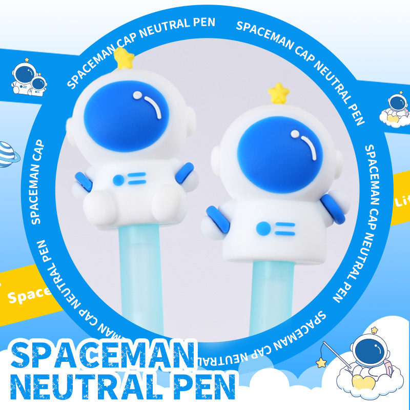 Pulpen Gel Kartu Hisap Spaceman Paket Tunggal