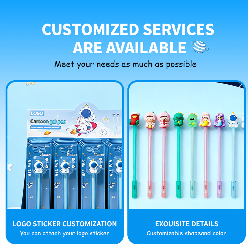 Pulpen Gel Kartu Hisap Spaceman Paket Tunggal