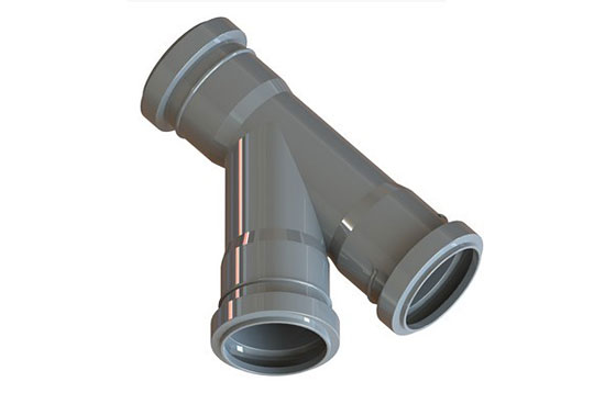 Pipe injection molding