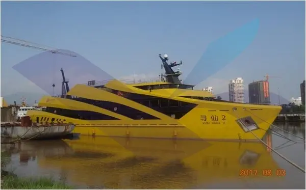 寻仙2号玻璃钢顶部造型