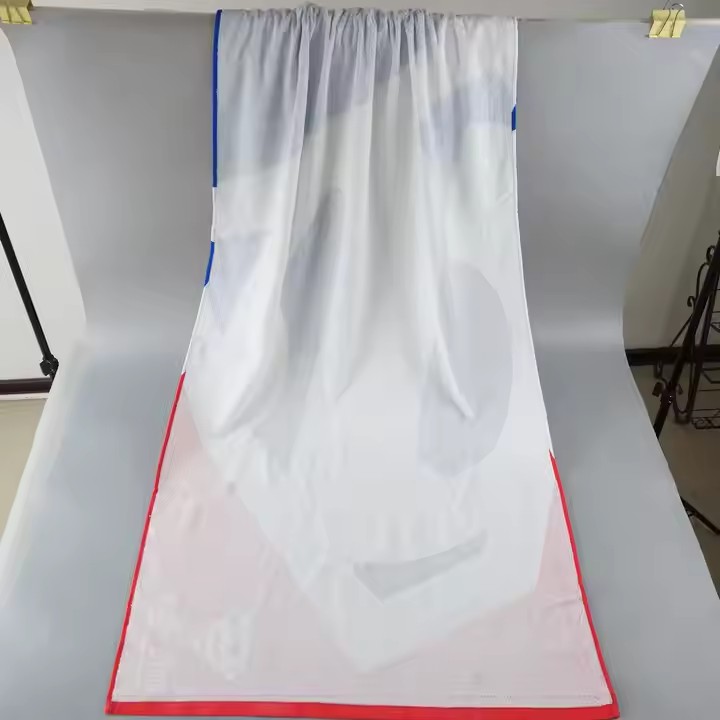 100% 棉毛圈印花泳池沙滩巾高品质一次性游泳剪绒沙滩巾