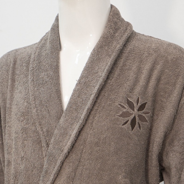 100% 棉毛圈家用浴袍高品质棉男女浴袍定制logo