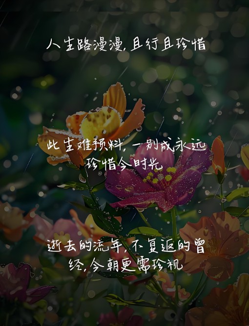 生活不易，且行且珍惜！