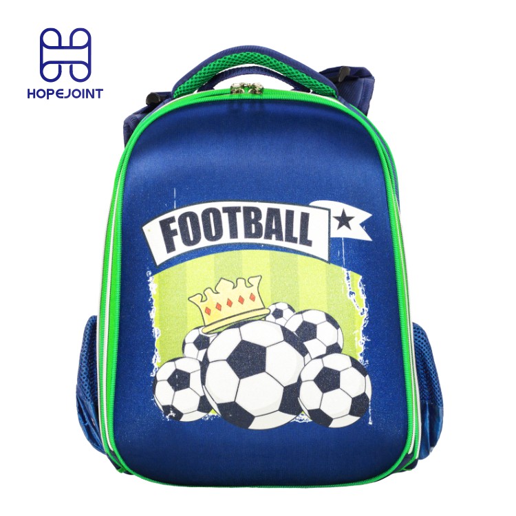 KIDS FOOTBALL EVA ERGONOMIC SCHOOL BACKPACK FOR BOYS