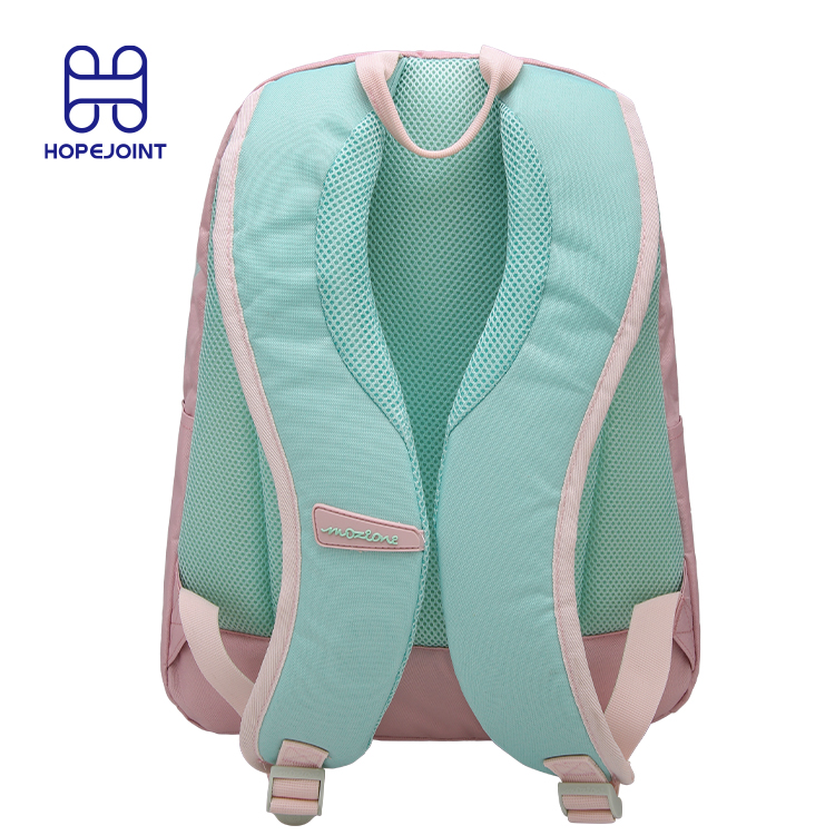 KIDS BACK TO SCHOOL BACKPACK WITH PUFFY BALL FOR GIRLS