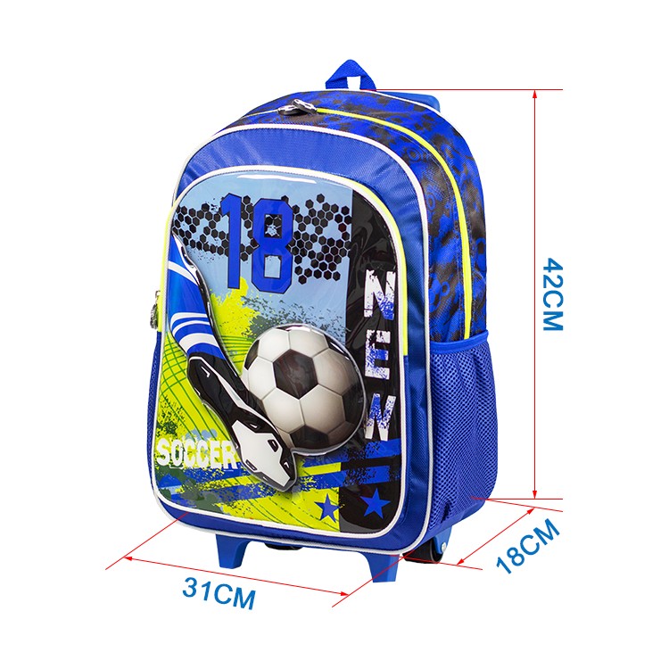 KIDS FOOTBALL SCHOOL BAGS SET FOR BOYS