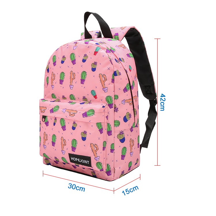 URBAN BACKPACK WITH HOT TRANSFER PRINTING