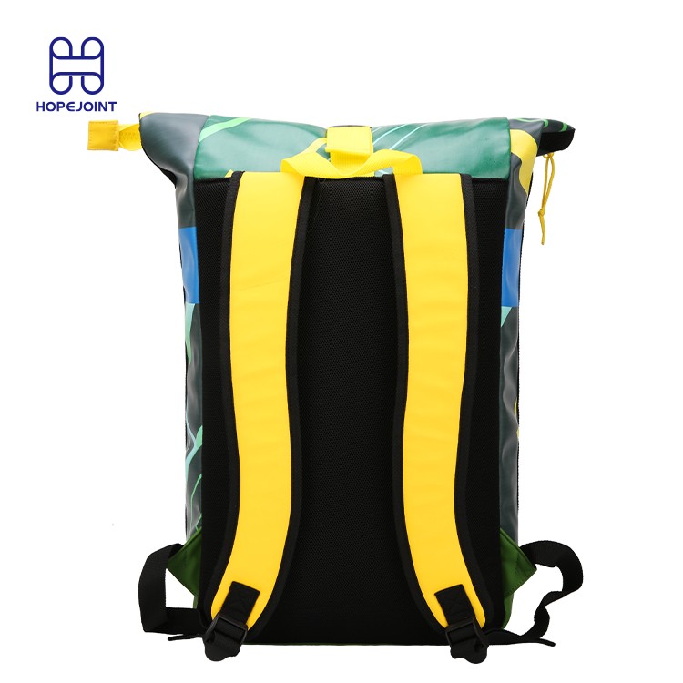 CASUAL TOP FOLDABLE PU PRINTING BACKPACK