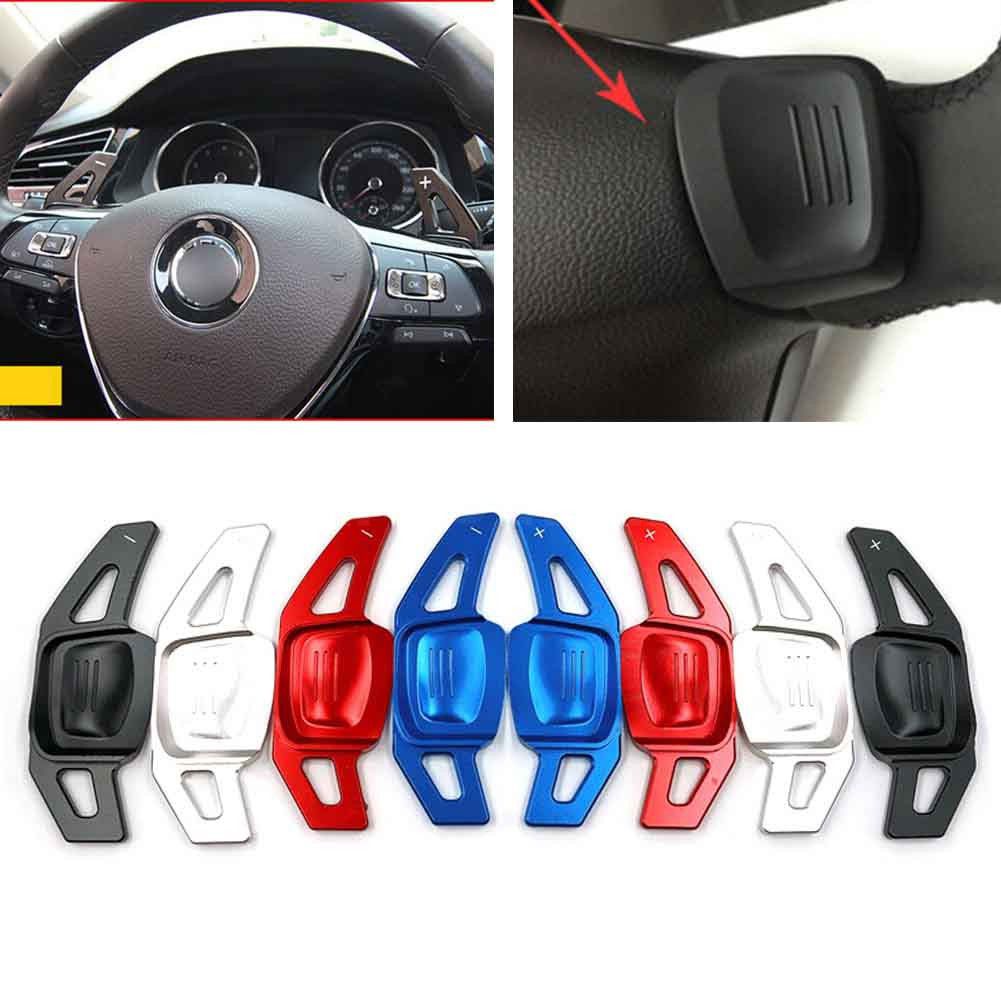  For  VW Tiguan Golf 7 MK7 Passat B8Steering Wheel Paddle Shifter Extension Fit VW Tiguan Golf 7 MK7 Passat B8