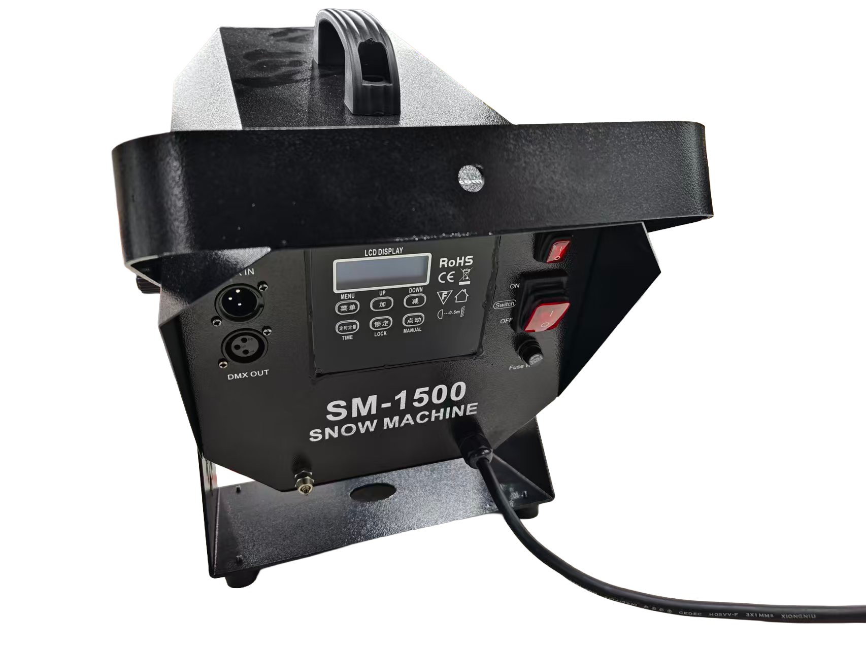 Multi-angle LED Waterproof Snow Machine