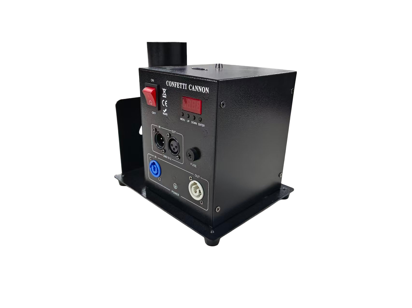 Single head confetti machine
