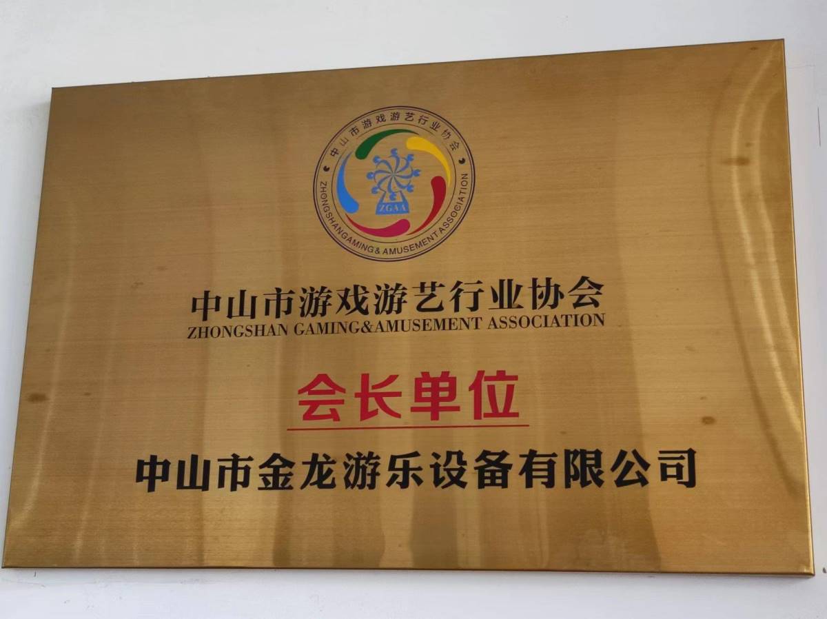 中山市游戏游艺行业协会-会长单位