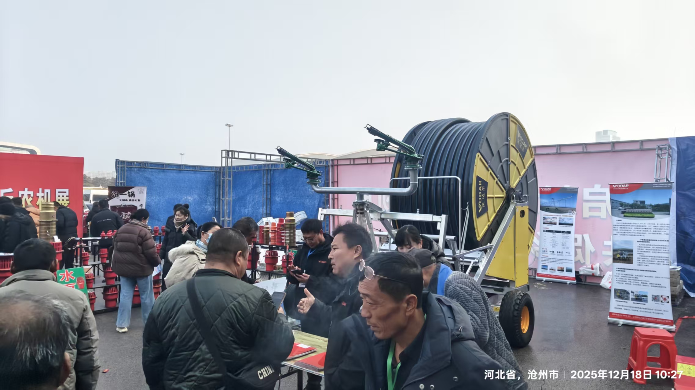 2025沧州冬季农机展圆满落幕，沃达尔明星产品引瞩目！
