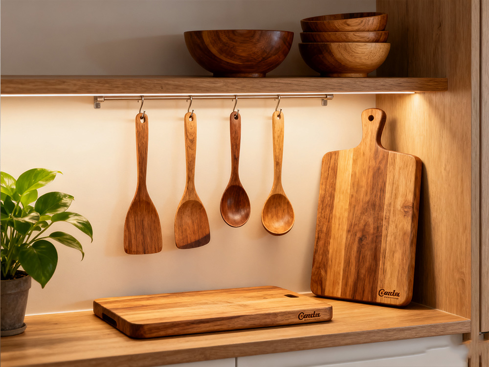 Insight into the Trend of Overseas Wooden Kitchenware Fashion