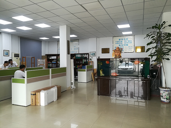 First floor of office building