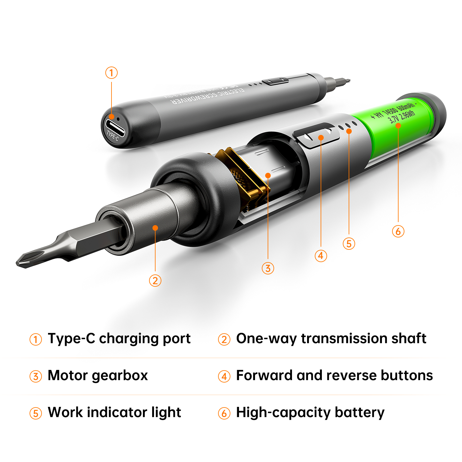 Electric Screwdriver Set, Precision Screwdriver Set, Magnetic Drill Bit, Magnetic Storage, Mini Precision Electric Screwdriver Repair Kit for PC RC Electronics