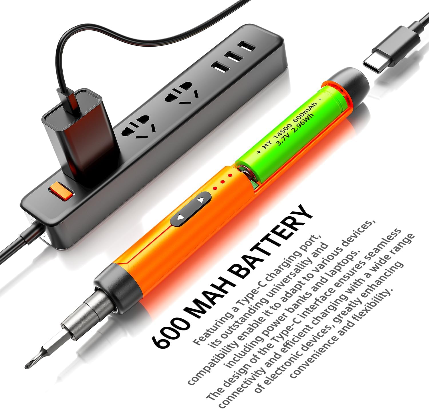 Electric Screwdriver Set, Precision Screwdriver Set, Magnetic Drill Bit, Magnetic Storage, Mini Precision Electric Screwdriver Repair Kit for PC RC Electronics