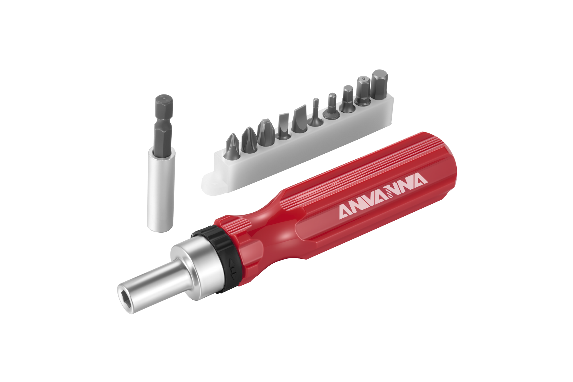 ratchet screwdriver kit, magnetic screwdriver kit, DIY combination soft shaft, cushioned handle, heat-resistant and easy to clean