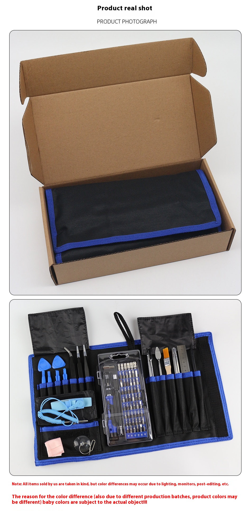 ANVANNA 80 in 1 Precision Screwdriver Kit Combination Pack