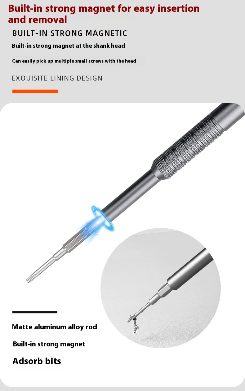 ANVANNA 31 in 1 precision screwdriver kit, aluminum alloy kit