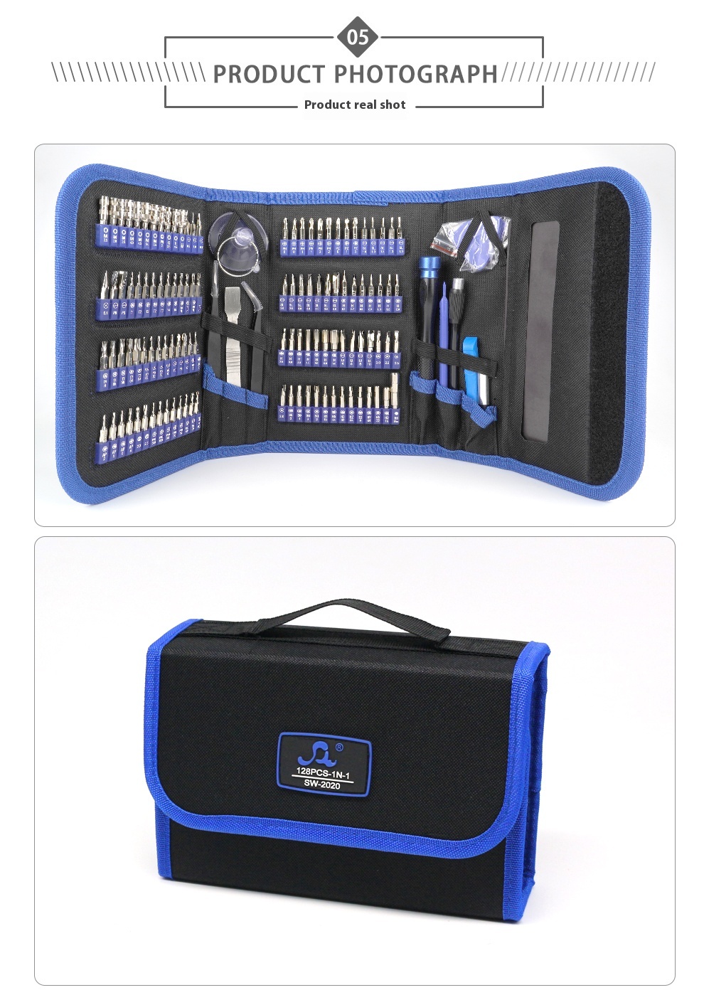 ANVANNA 128 in 1 Precision Screwdriver Kit
