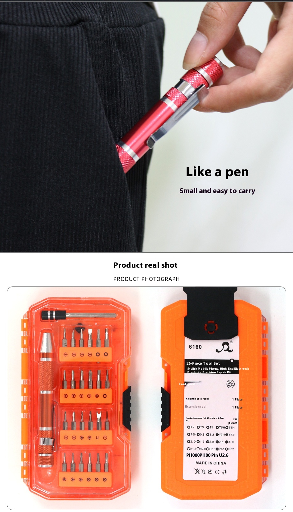 ANVANNA 26-in-1 Precision Screwdriver Kit
