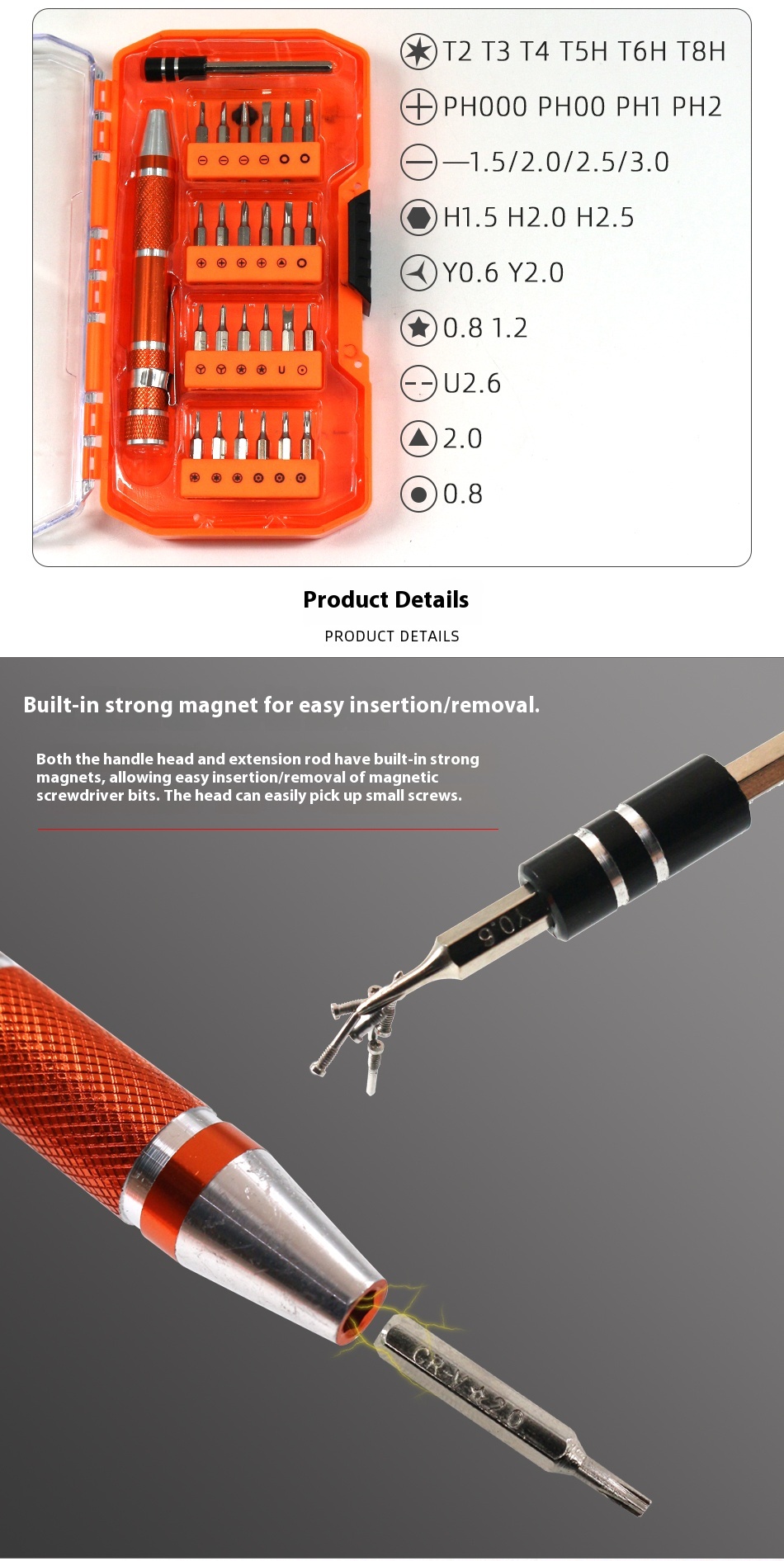 ANVANNA 26-in-1 Precision Screwdriver Kit