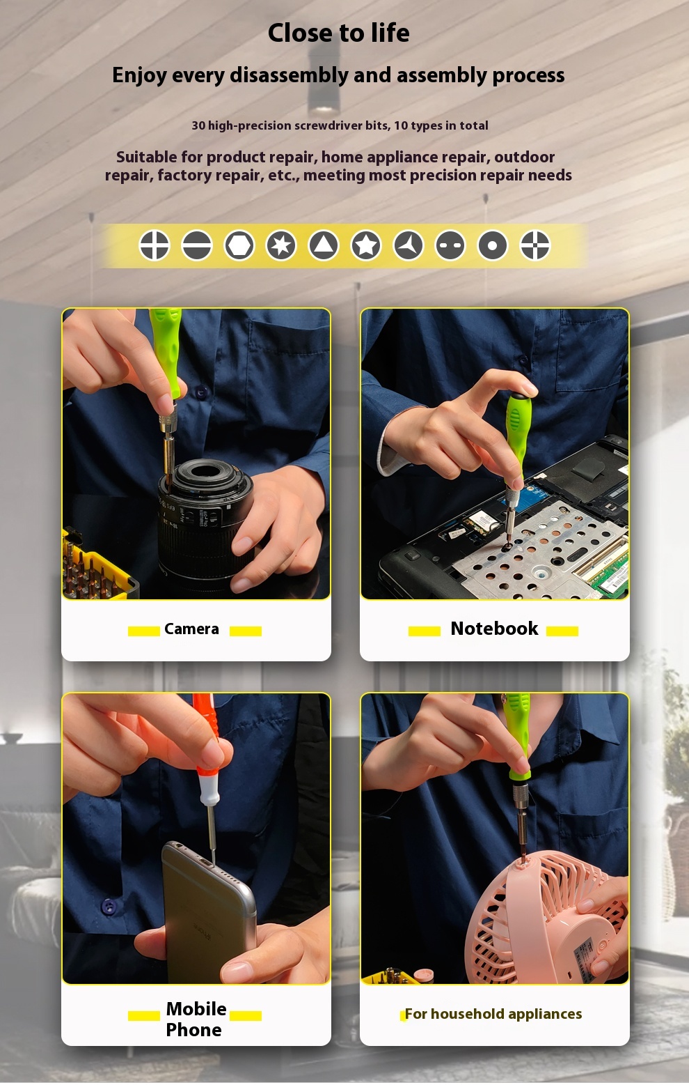 ANVANNA 37-in-1 Precision Screwdriver Kit