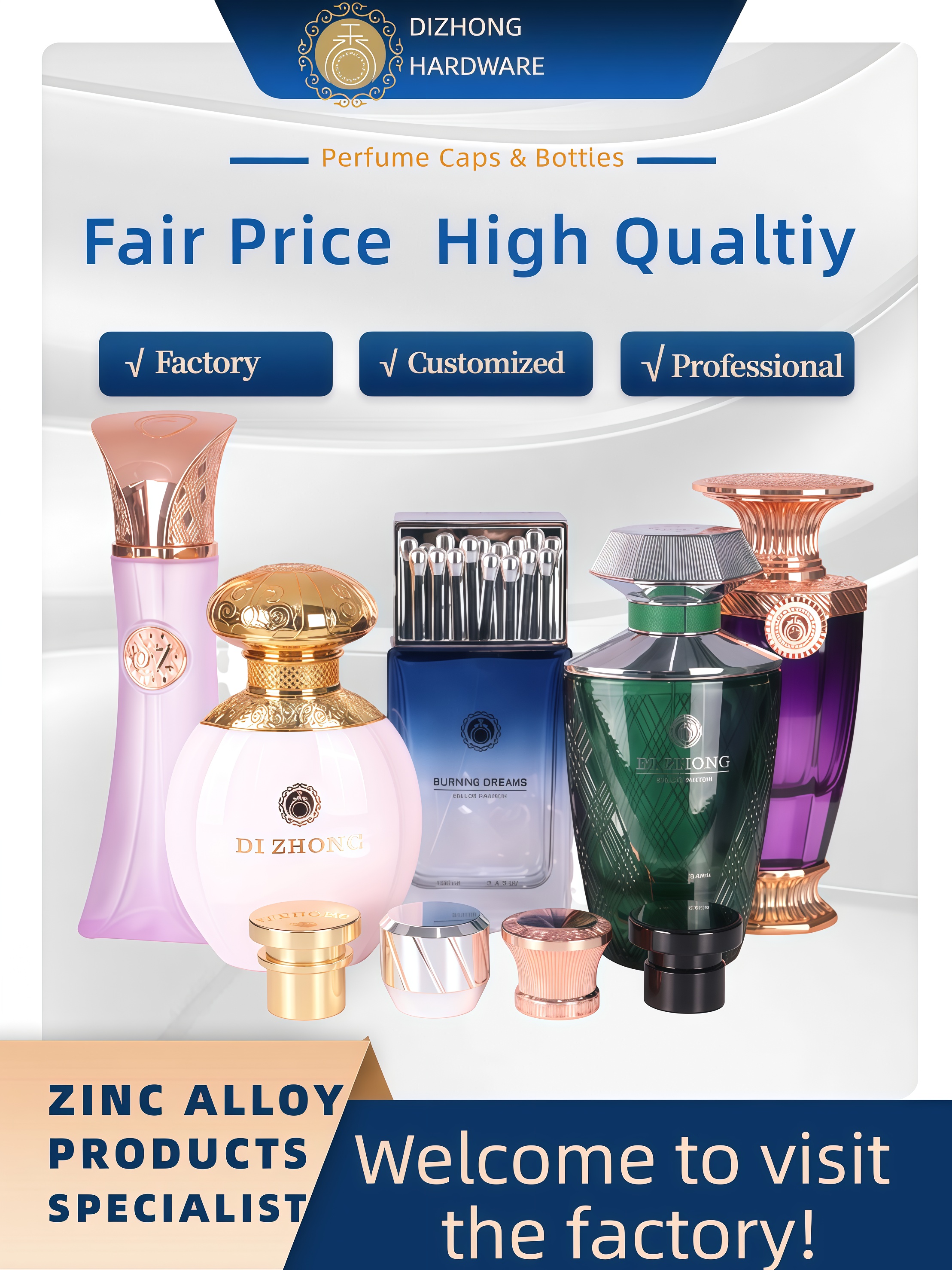 Perfume Bottle Production Process | Custom Glass Perfume Bottle Manufacturing Standards