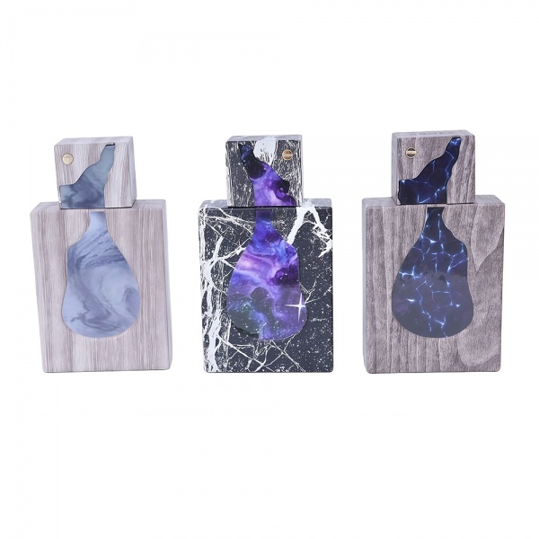 Portable Square 100ml Luxury Glass Perfume Bottles Empty Design Elegant Empty Glass Perfume Bottles 