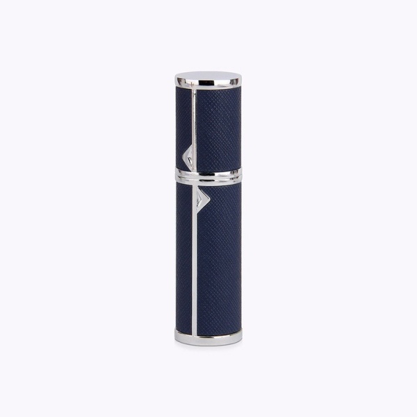 Custom Design Empty Luxury Crimp Rectangle Transparent Black Glass Perfume Bottle 30ml 50ml 100ml with Gold Cap