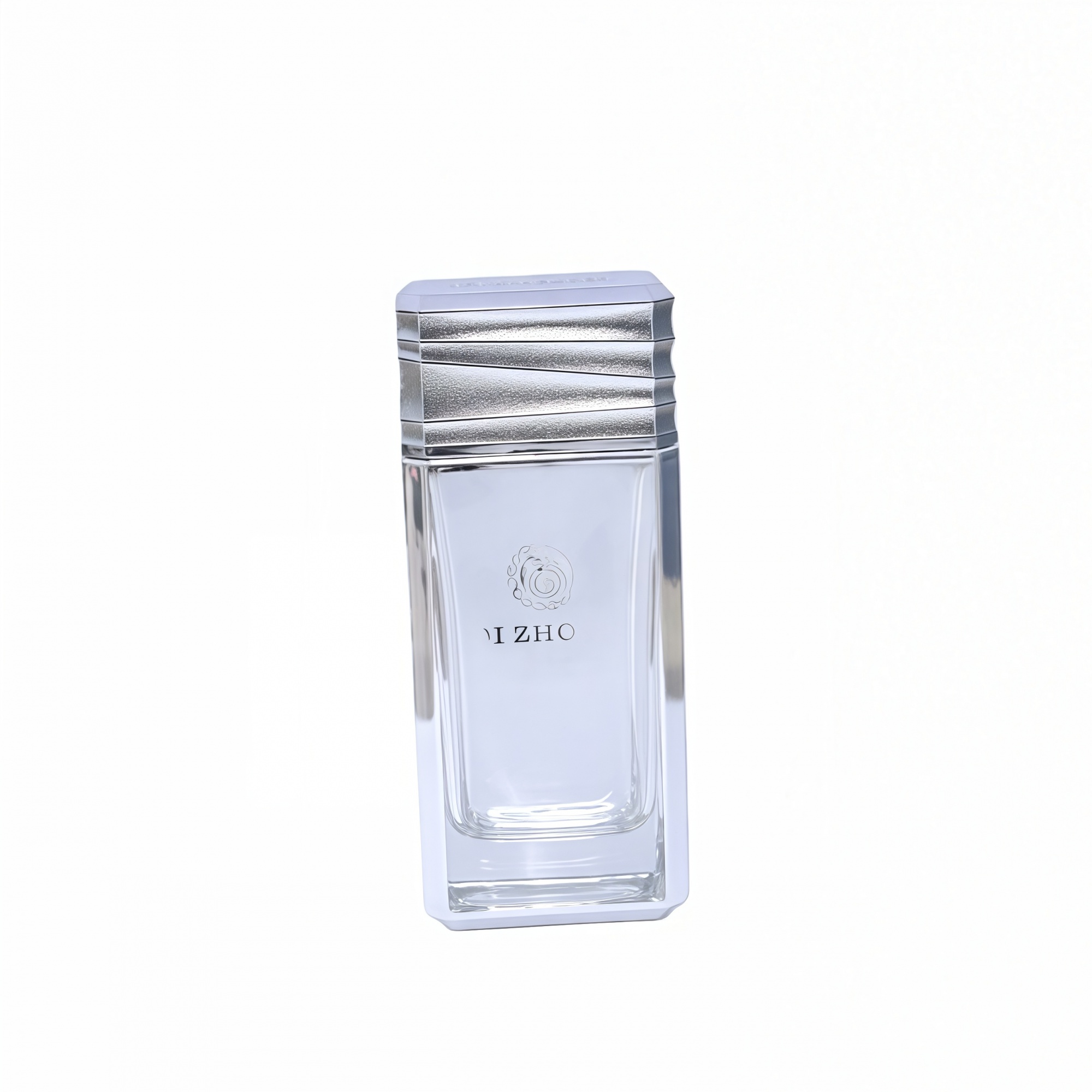 High-Quality Empty Glass Perfume Bottles New Design Square Perfume Bottle