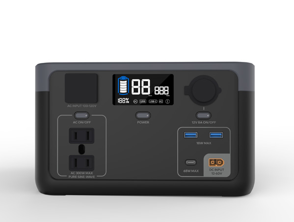 300W