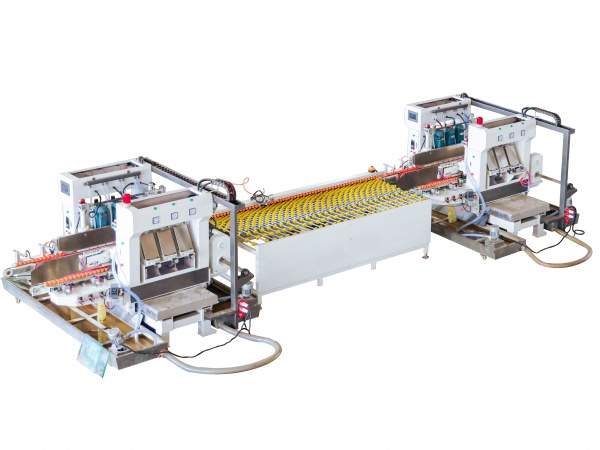 Glass Double Round Edging Line