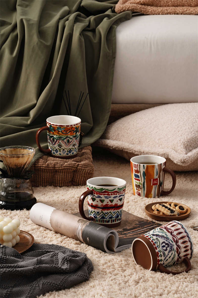 Bohemian mug coffee cup series