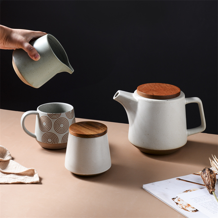 Ceramic tea cups, coarse tea cup series