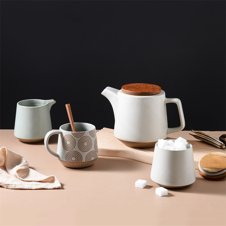Ceramic tea cups, coarse tea cup series