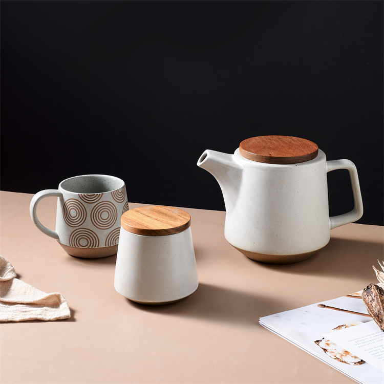 Ceramic tea cups, coarse tea cup series