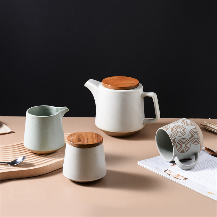Ceramic tea cups, coarse tea cup series