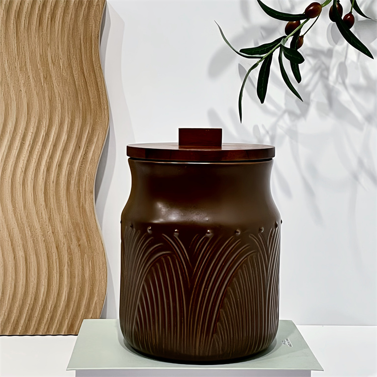 Ceramic colored sealed jar series